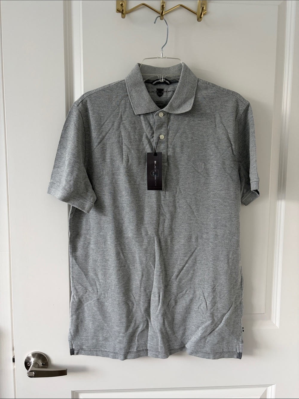 Black Brown 1826 Polo Shirt